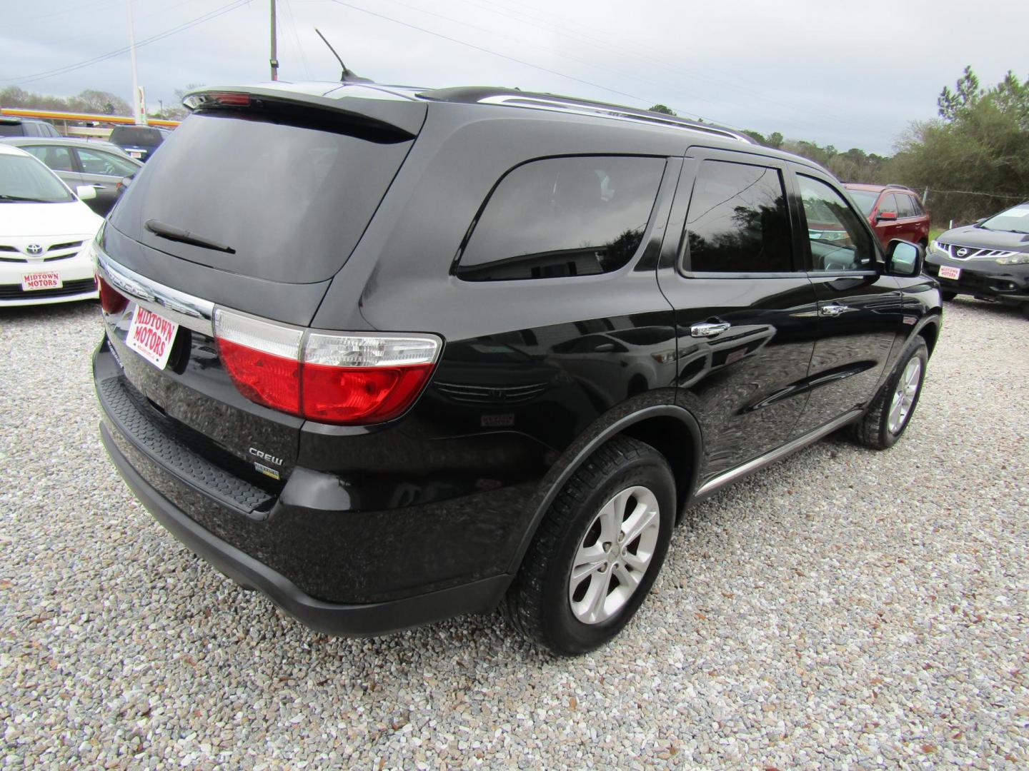 2013 Black Dodge Durango Crew 2WD (1C4RDHDG6DC) with an 3.6L V6 DOHC 24V engine, Automatic transmission, located at 15016 S Hwy 231, Midland City, AL, 36350, (334) 983-3001, 31.306210, -85.495277 - Photo#6