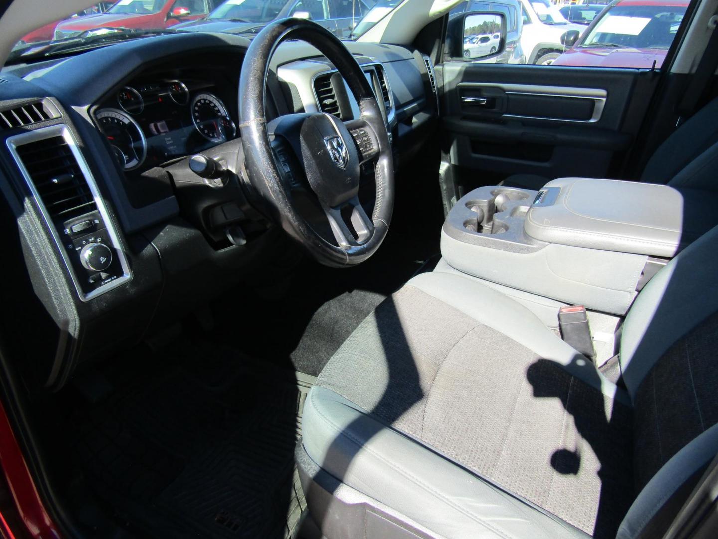 2015 Red RAM 1500 SLT Crew Cab SWB 2WD (1C6RR6LT6FS) with an 5.7L V8 OHV 16V engine, Automatic transmission, located at 15016 S Hwy 231, Midland City, AL, 36350, (334) 983-3001, 31.306210, -85.495277 - Photo#3