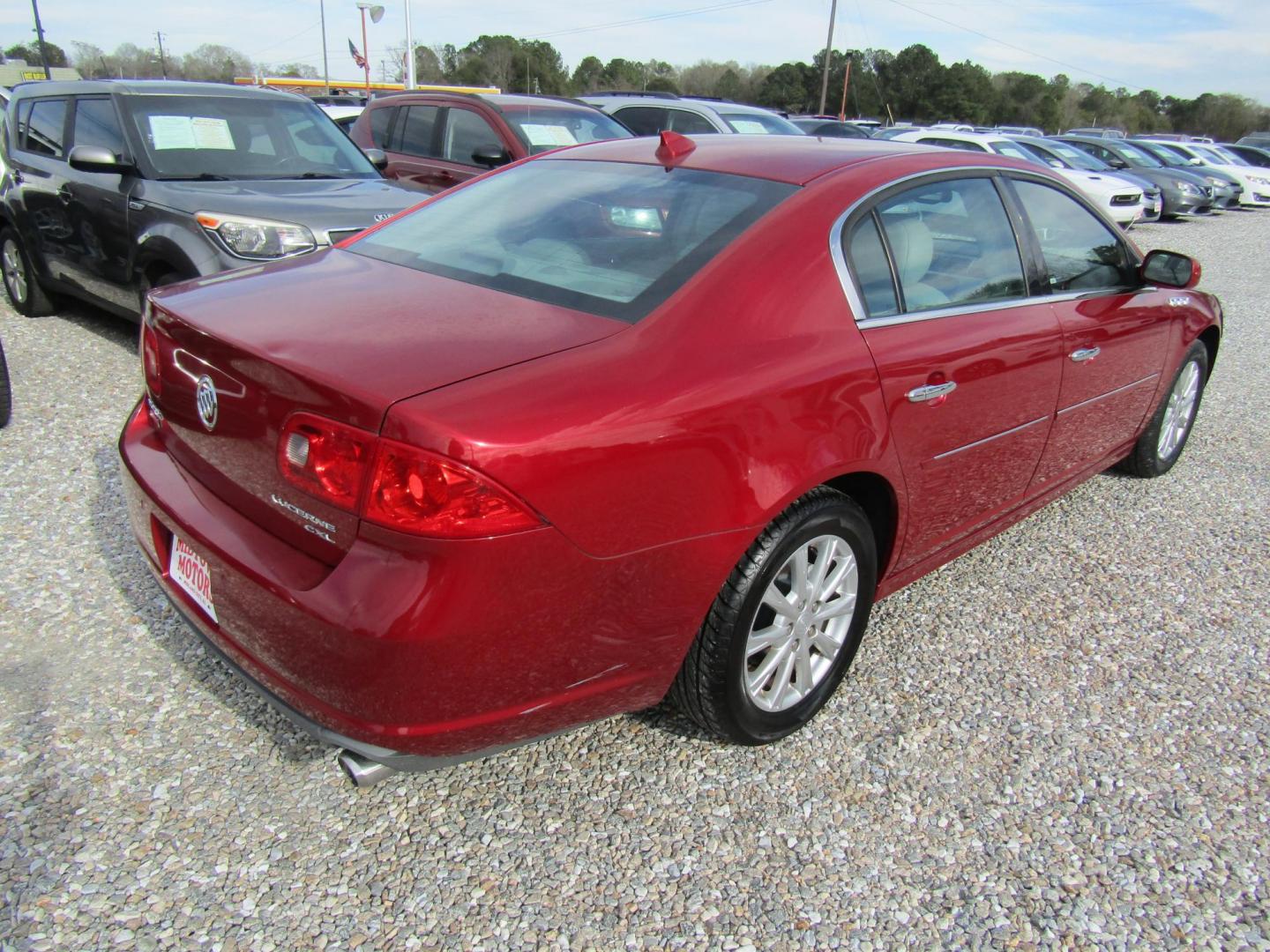 2010 Red Buick Lucerne CXL (1G4HC5EM3AU) with an 3.9L V6 OHV 12V engine, Automatic transmission, located at 15016 S Hwy 231, Midland City, AL, 36350, (334) 983-3001, 31.306210, -85.495277 - Photo#7
