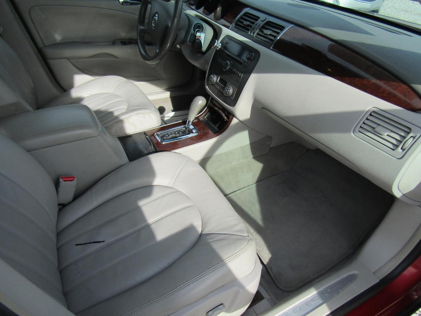 2010 Red Buick Lucerne CXL (1G4HC5EM3AU) with an 3.9L V6 OHV 12V engine, Automatic transmission, located at 15016 S Hwy 231, Midland City, AL, 36350, (334) 983-3001, 31.306210, -85.495277 - Photo#8