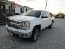 2014 White Chevrolet Silverado 1500 1LT Crew Cab 2WD (3GCPCREC0EG) with an 4.8L V8 OHV 16V engine, Automatic transmission, located at 15016 S Hwy 231, Midland City, AL, 36350, (334) 983-3001, 31.306210, -85.495277 - Photo#1
