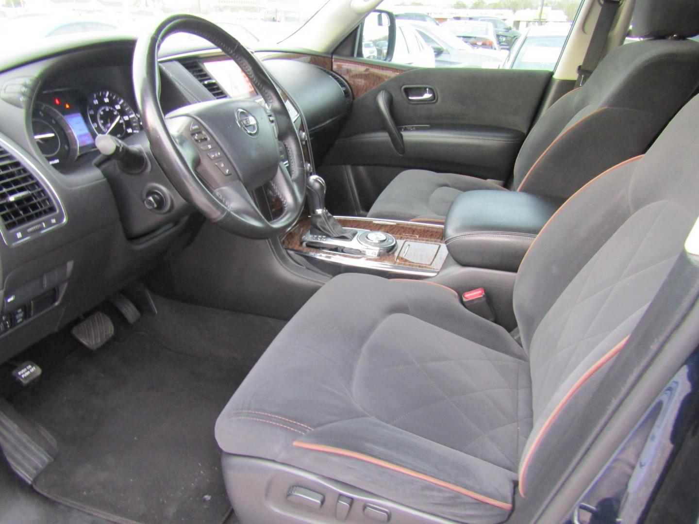 2018 Blue Nissan Armada Platinum 2WD (JN8AY2ND6J9) with an 5.6L V8 DOHC 32V engine, Automatic transmission, located at 15016 S Hwy 231, Midland City, AL, 36350, (334) 983-3001, 31.306210, -85.495277 - Photo#3