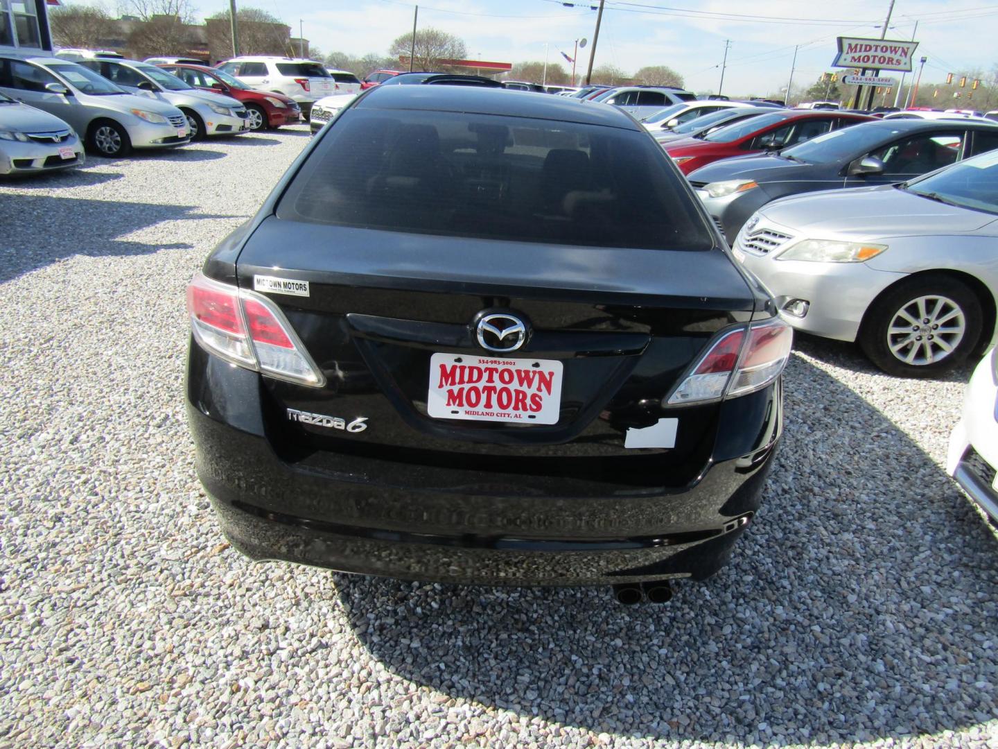 2012 Black Mazda MAZDA6 I Touring (1YVHZ8DH7C5) with an 2.5L L4 DOHC 16V engine, Automatic transmission, located at 15016 S Hwy 231, Midland City, AL, 36350, (334) 983-3001, 31.306210, -85.495277 - Photo#5