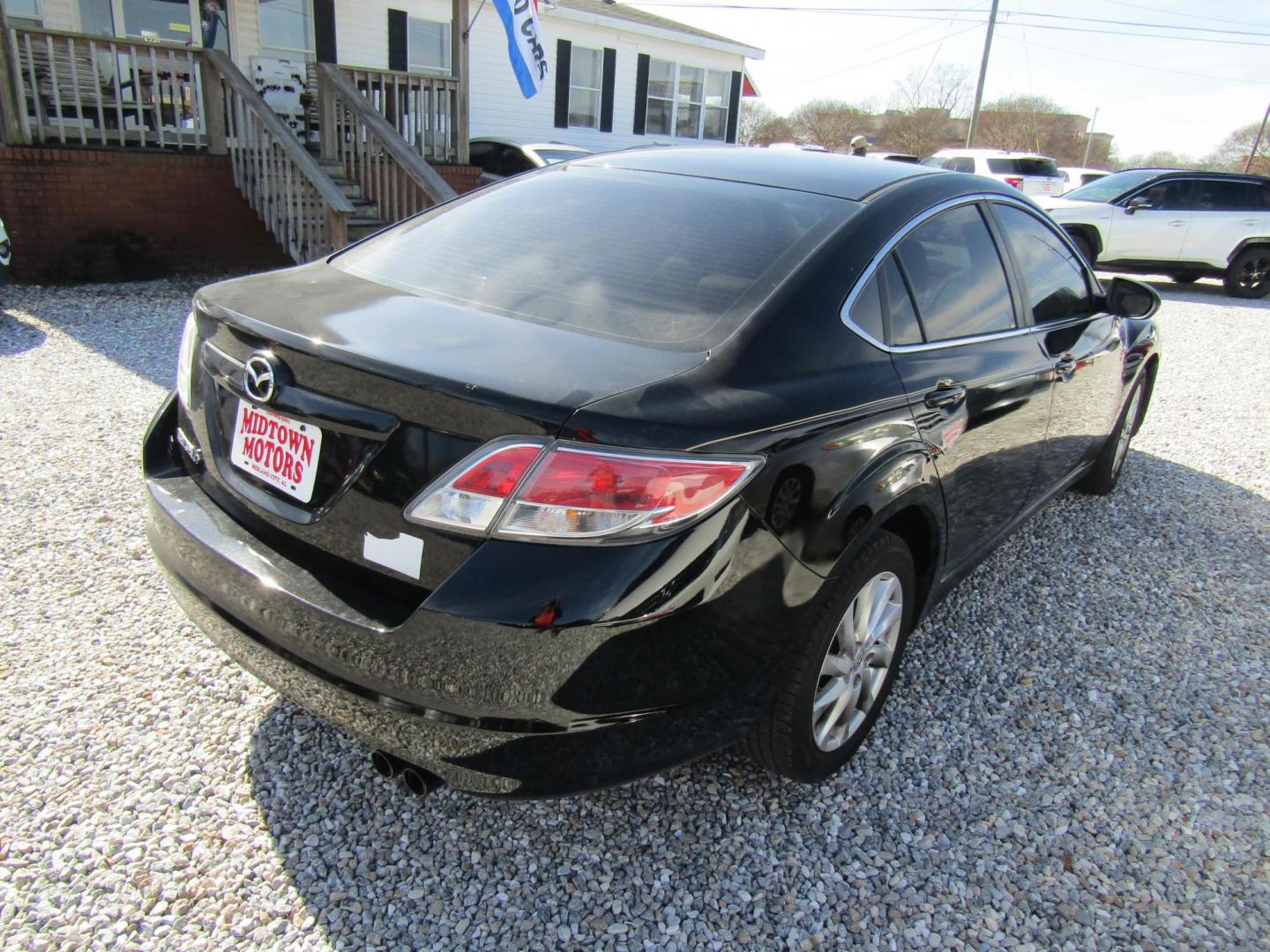 2012 Black Mazda MAZDA6 I Touring (1YVHZ8DH7C5) with an 2.5L L4 DOHC 16V engine, Automatic transmission, located at 15016 S Hwy 231, Midland City, AL, 36350, (334) 983-3001, 31.306210, -85.495277 - Photo#6