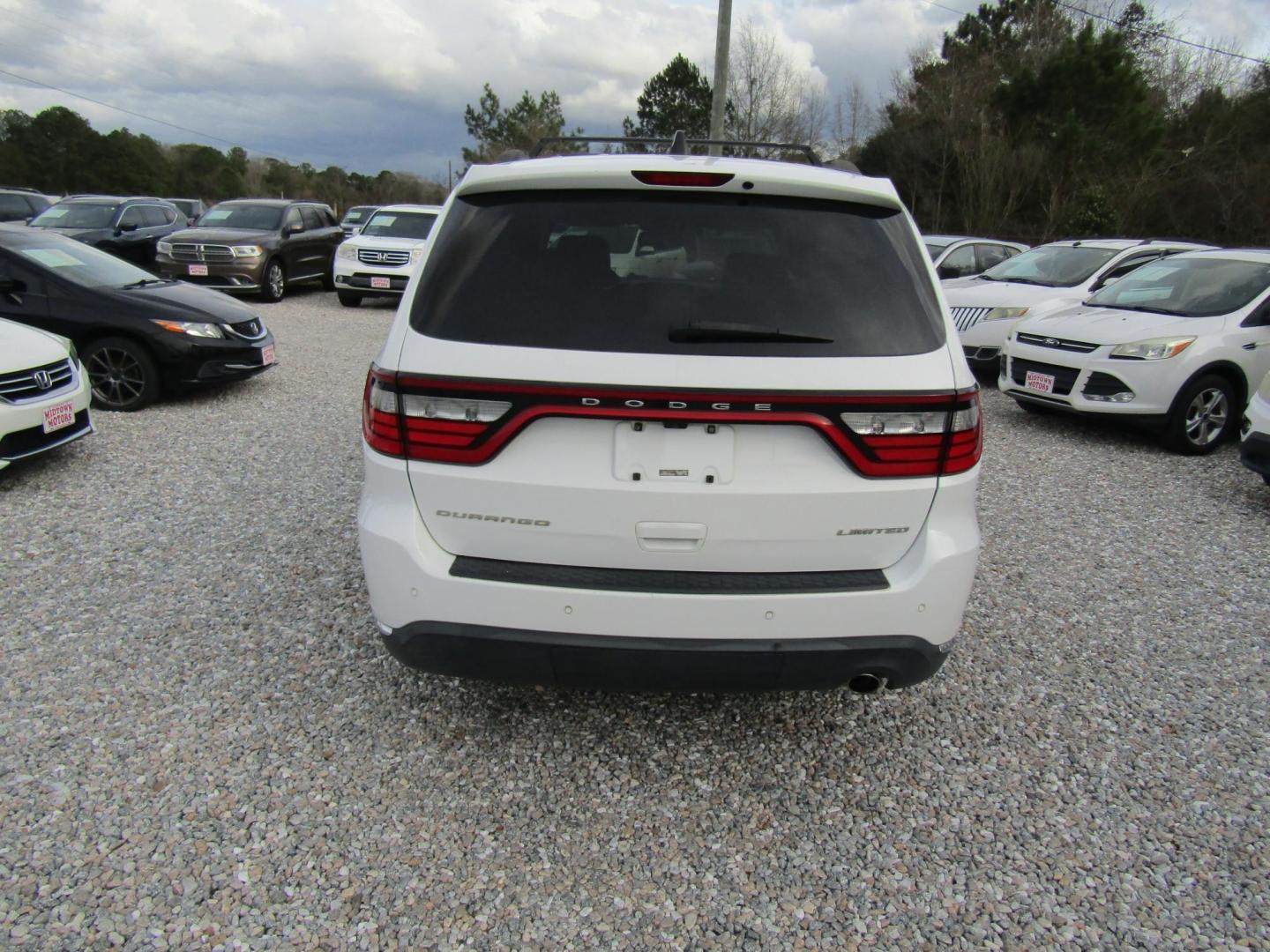 2016 White Dodge Durango Limited 2WD (1C4RDHDG9GC) with an 3.6L V6 DOHC 24V engine, Automatic transmission, located at 15016 S Hwy 231, Midland City, AL, 36350, (334) 983-3001, 31.306210, -85.495277 - Photo#6