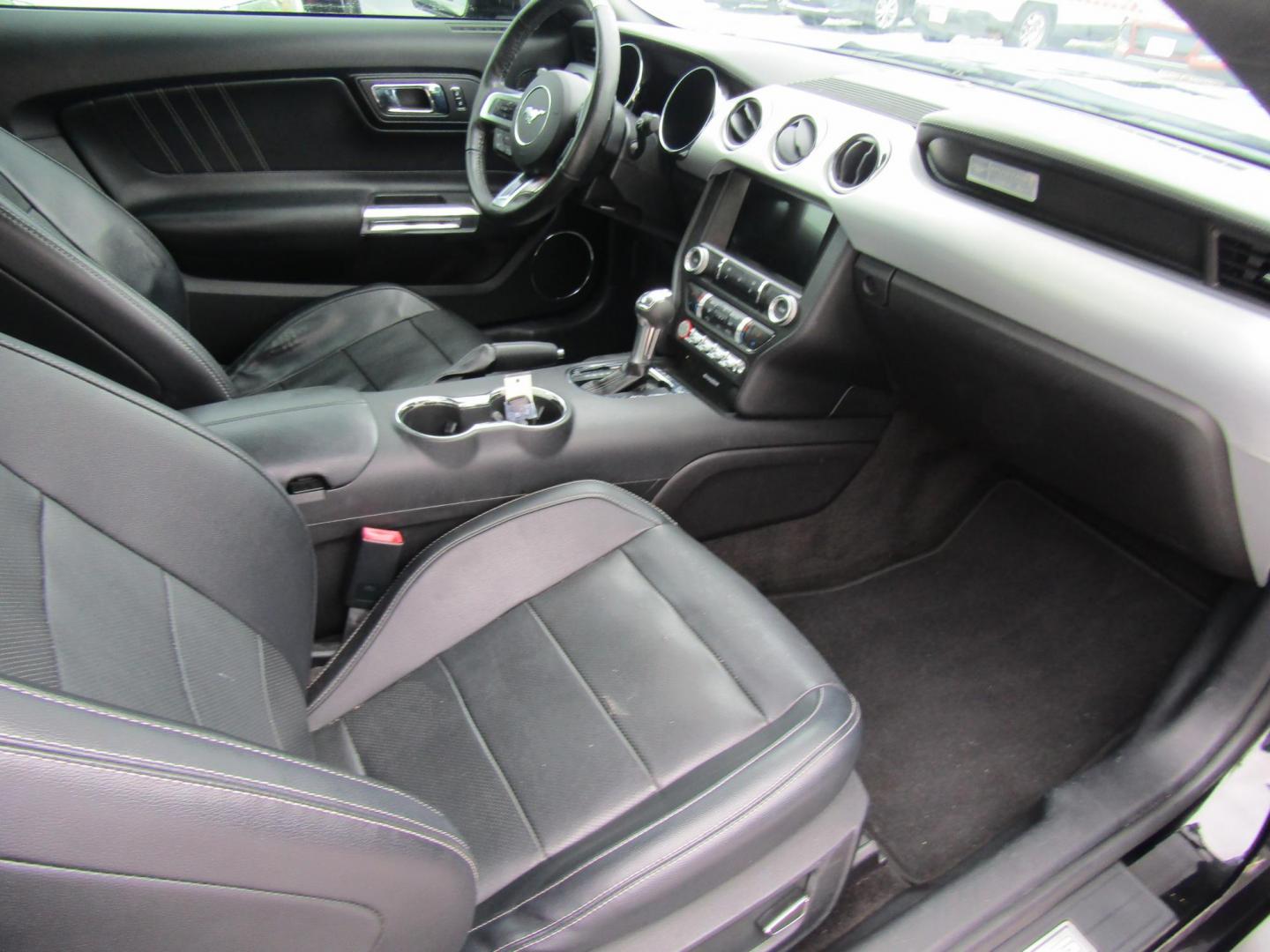 2017 Black Ford Mustang EcoBoost Coupe (1FA6P8TH5H5) with an 2.3L L4 DOHC 16V engine, Automatic transmission, located at 15016 S Hwy 231, Midland City, AL, 36350, (334) 983-3001, 31.306210, -85.495277 - Photo#6