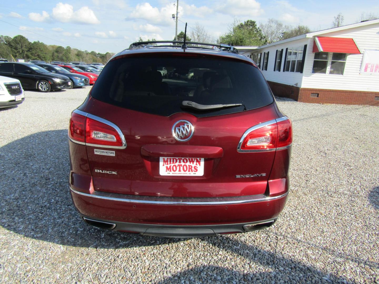 2015 Red Buick Enclave Premium FWD (5GAKRCKD9FJ) with an 3.6L V6 DOHC 24V engine, Automatic transmission, located at 15016 S Hwy 231, Midland City, AL, 36350, (334) 983-3001, 31.306210, -85.495277 - Photo#6