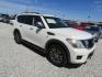 2018 White Nissan Armada Platinum 2WD (JN8AY2ND5J9) with an 5.6L V8 DOHC 32V engine, Automatic transmission, located at 15016 S Hwy 231, Midland City, AL, 36350, (334) 983-3001, 31.306210, -85.495277 - Photo#0