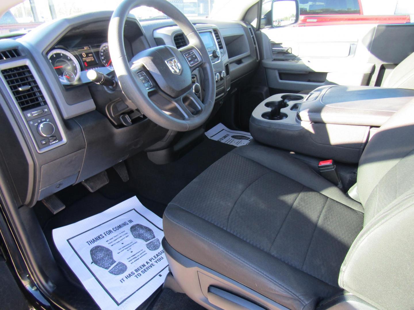 2020 Black RAM 1500 Classic Tradesman Regular Cab SWB 2WD (3C6JR6AG0LG) with an 3.6L V6 DOHC 24V FFV engine, Automatic transmission, located at 15016 S Hwy 231, Midland City, AL, 36350, (334) 983-3001, 31.306210, -85.495277 - Photo#3