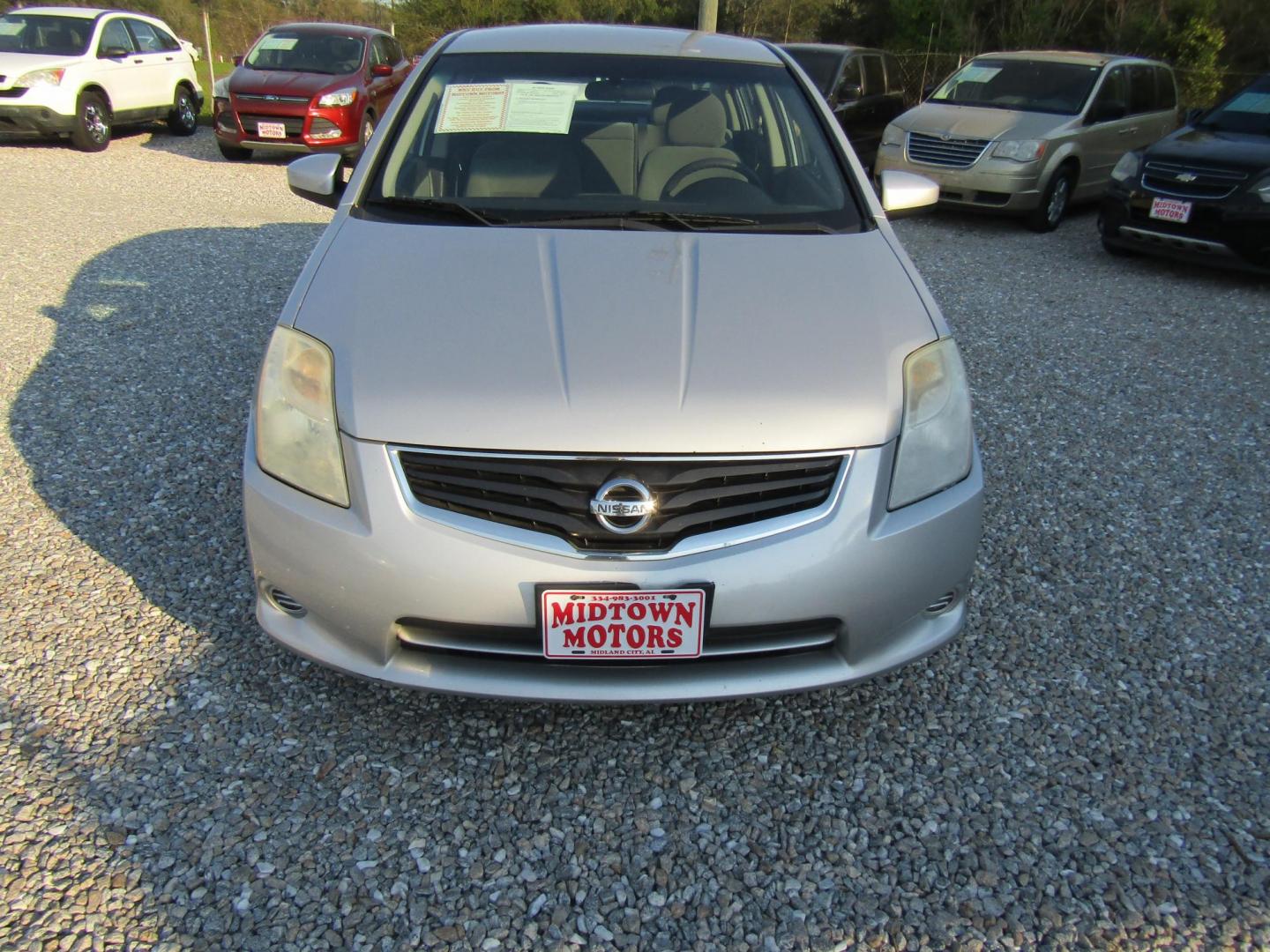 2011 Silver Nissan Sentra 2.0 (3N1AB6AP5BL) with an 2.0L L4 DOHC 16V engine, Automatic transmission, located at 15016 S Hwy 231, Midland City, AL, 36350, (334) 983-3001, 31.306210, -85.495277 - Photo#1