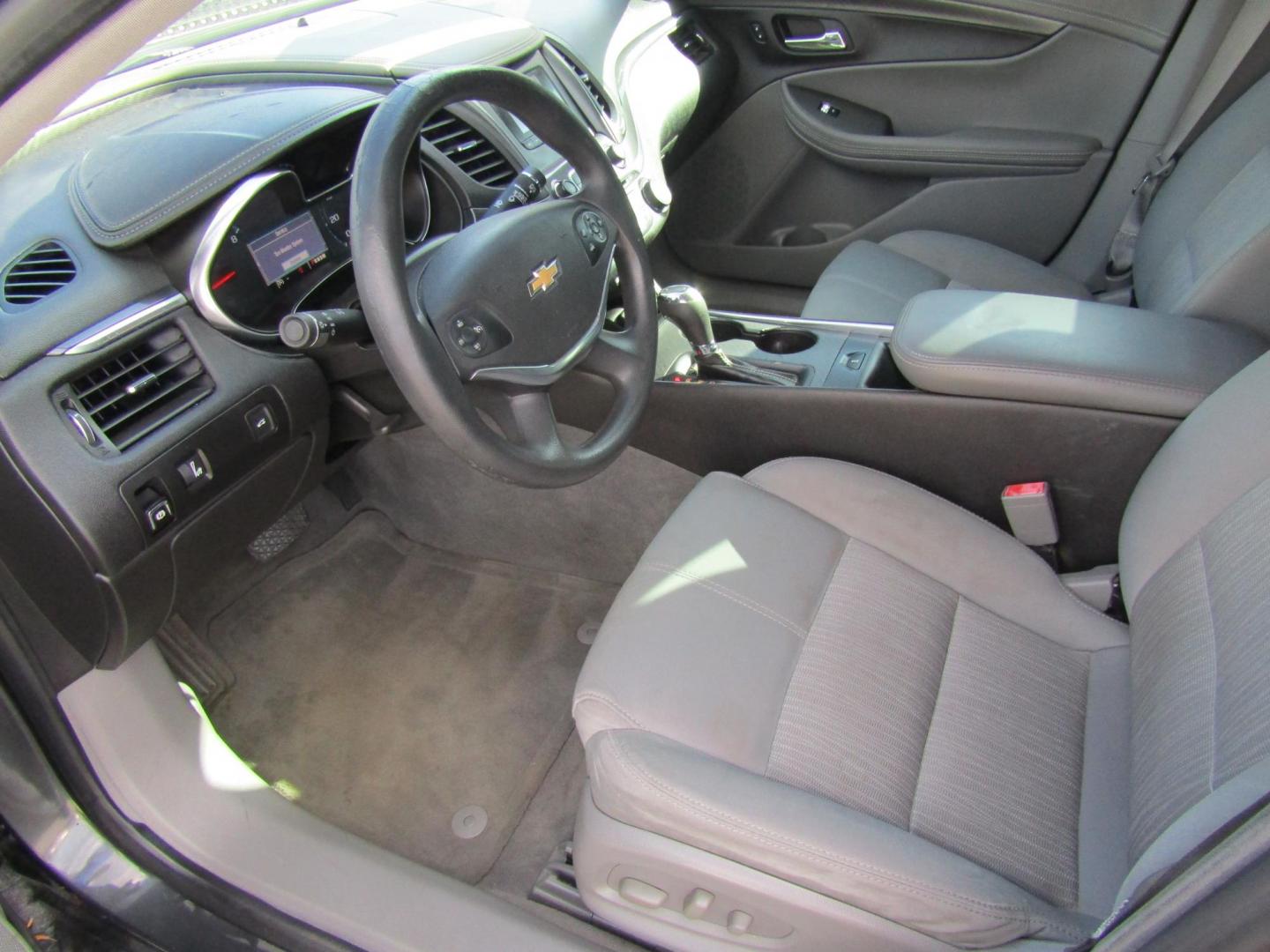 2015 Gray Chevrolet Impala LS (1G11Z5SL6FU) with an 2.5L L4 DOHC 16V engine, Automatic transmission, located at 15016 S Hwy 231, Midland City, AL, 36350, (334) 983-3001, 31.306210, -85.495277 - Photo#3