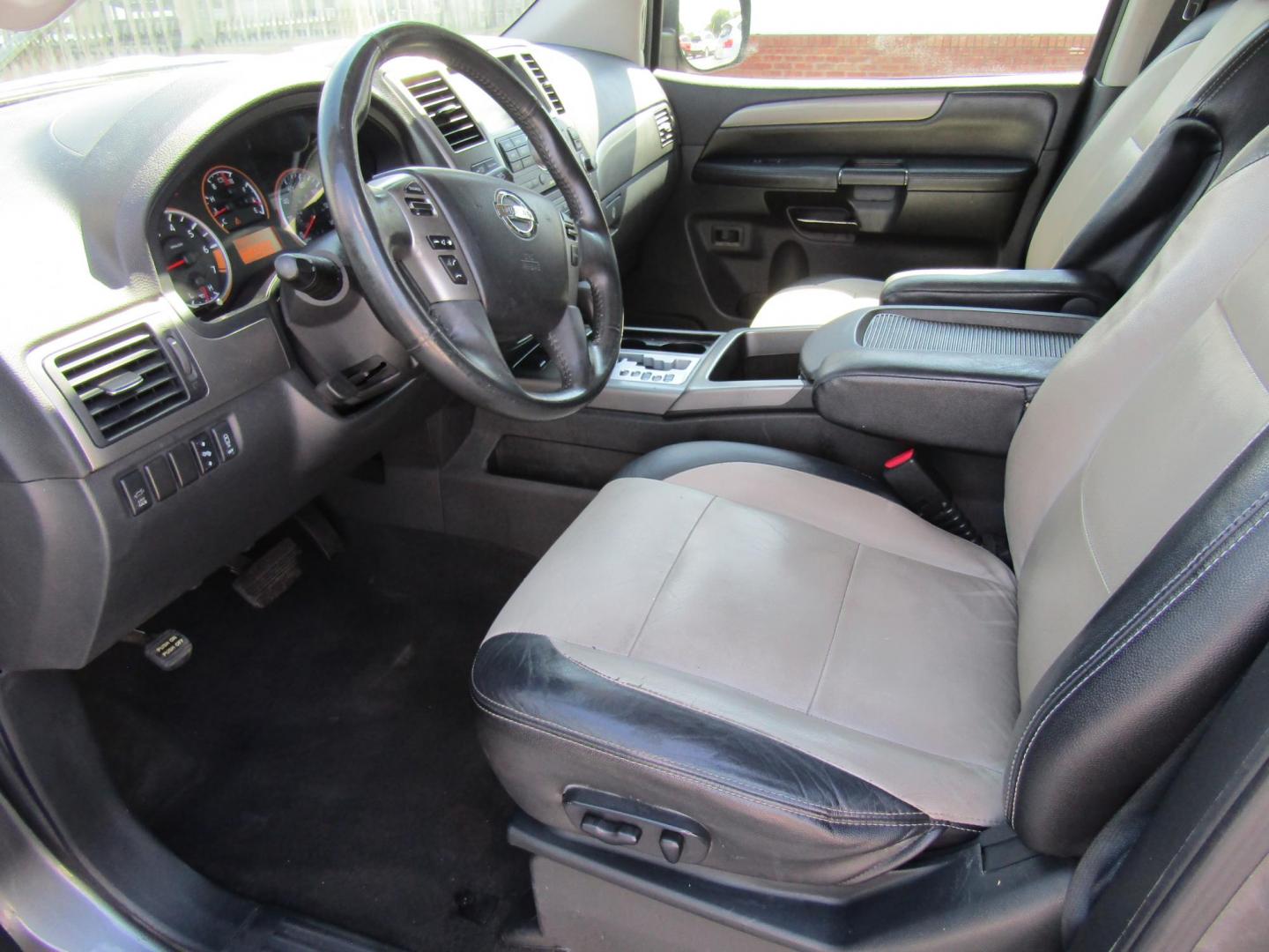 2014 Gray Nissan Armada SL 2WD (5N1BA0ND3EN) with an 5.6L V8 DOHC 32V FFV engine, 5-Speed Automatic transmission, located at 15016 S Hwy 231, Midland City, AL, 36350, (334) 983-3001, 31.306210, -85.495277 - Photo#3