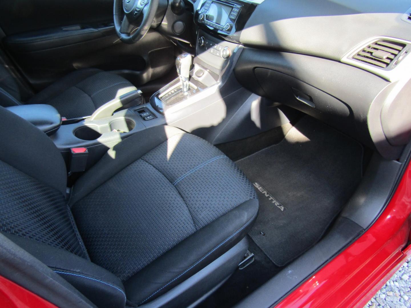 2017 Red Nissan Sentra S 6MT (3N1AB7AP3HY) with an 1.8L L4 SFI DOHC 16V engine, Automatic transmission, located at 15016 S Hwy 231, Midland City, AL, 36350, (334) 983-3001, 31.306210, -85.495277 - Photo#8