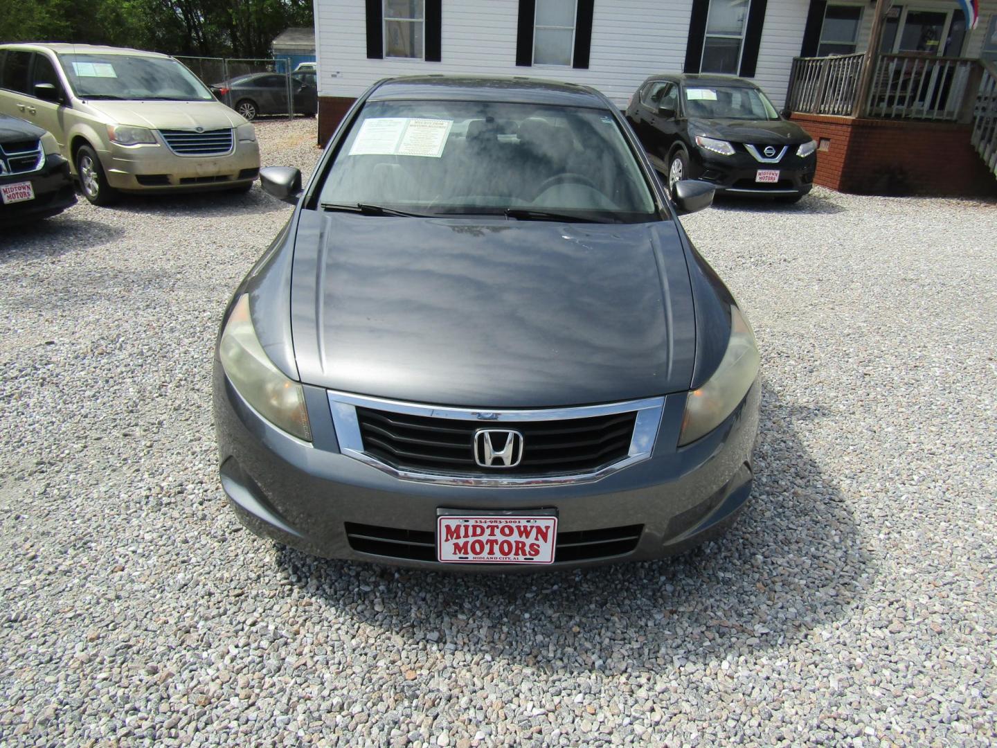 2009 Gray Honda Accord LX-P Sedan AT (1HGCP26489A) with an 2.4L L4 DOHC 16V engine, Automatic transmission, located at 15016 S Hwy 231, Midland City, AL, 36350, (334) 983-3001, 31.306210, -85.495277 - Photo#1