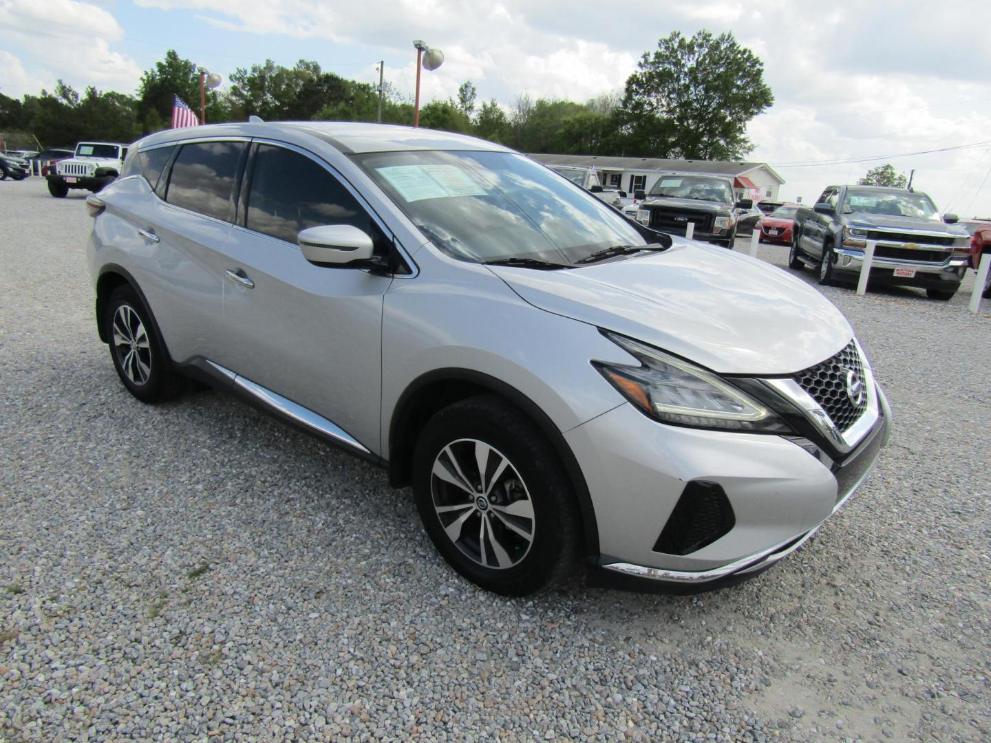 2020 Silver Nissan Murano S (5N1AZ2AJXLN) with an 3.5L V6 DOHC 24V engine, Automatic transmission, located at 15016 S Hwy 231, Midland City, AL, 36350, (334) 983-3001, 31.306210, -85.495277 - Photo#0