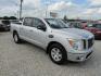 2017 Silver Nissan Titan S Crew Cab 2WD (1N6AA1EK7HN) with an 5.6L V8 DOHC 32V engine, Automatic transmission, located at 15016 S Hwy 231, Midland City, AL, 36350, (334) 983-3001, 31.306210, -85.495277 - Photo#0