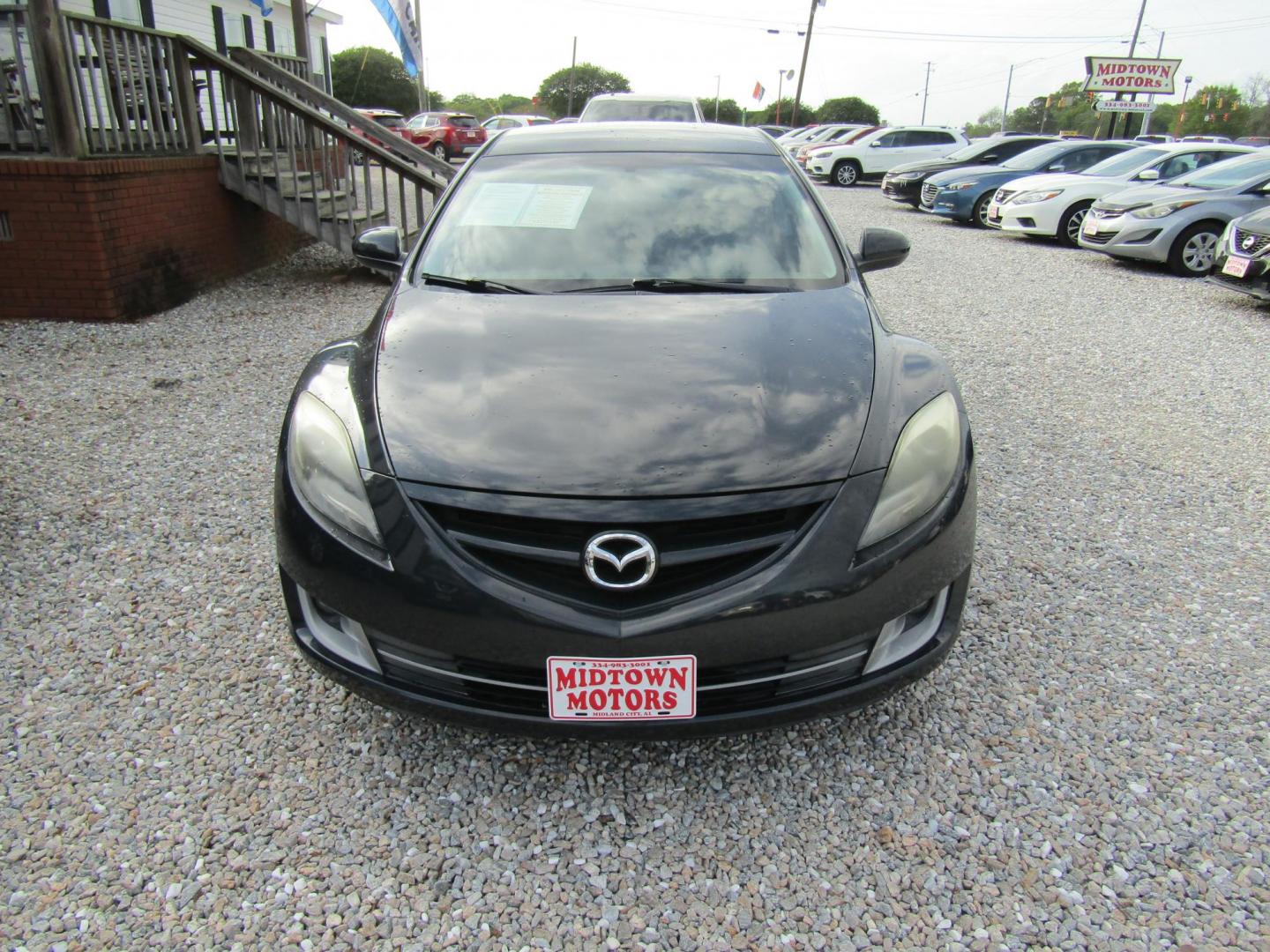 2013 Gray Mazda MAZDA6 i Touring (1YVHZ8DH6D5) with an 2.5L L4 DOHC 16V engine, Automatic transmission, located at 15016 S Hwy 231, Midland City, AL, 36350, (334) 983-3001, 31.306210, -85.495277 - Photo#1