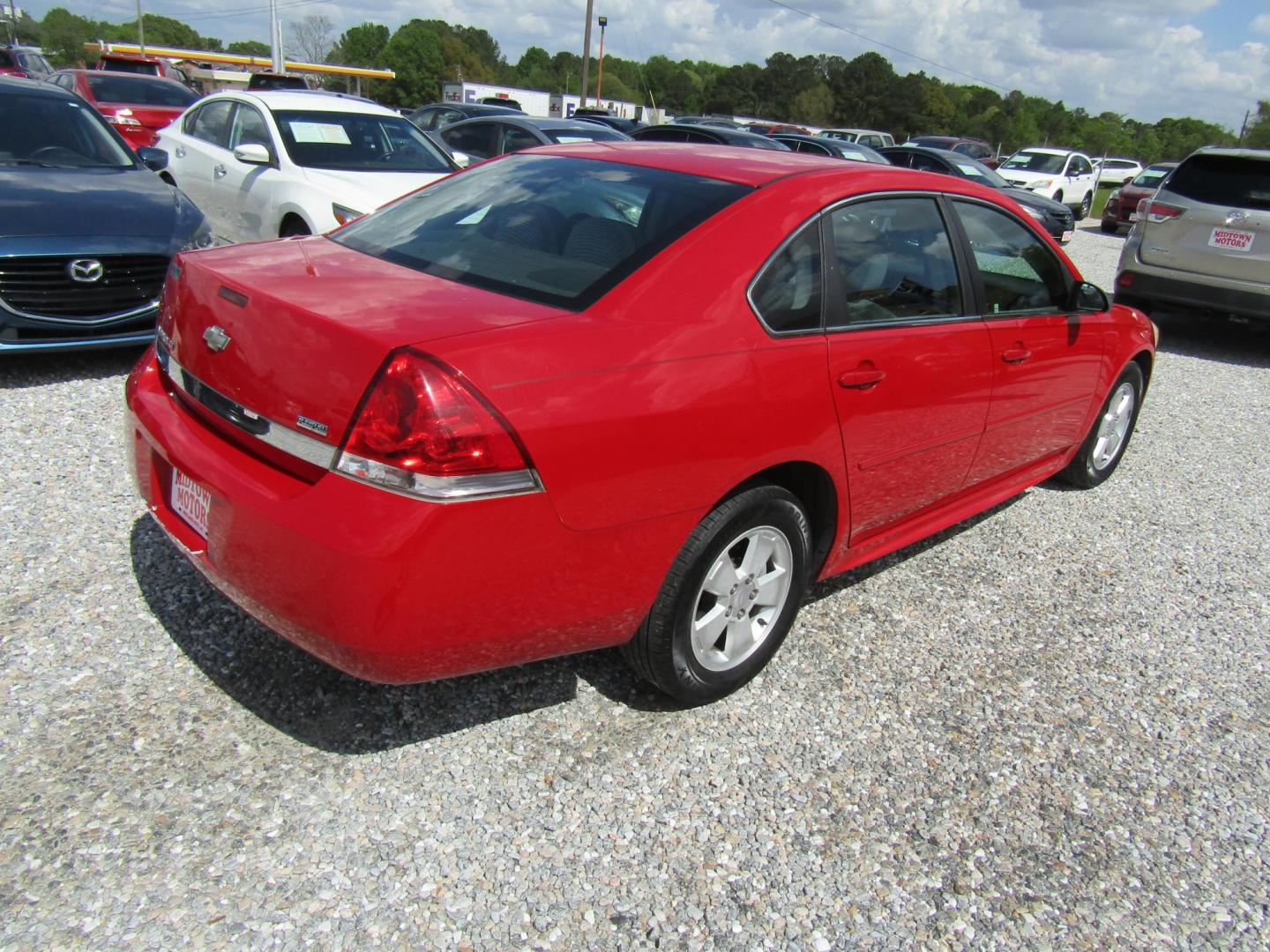 2011 Red Chevrolet Impala LT (2G1WG5EK9B1) with an 3.5L V6 OHV 16V FFV engine, Automatic transmission, located at 15016 S Hwy 231, Midland City, AL, 36350, (334) 983-3001, 31.306210, -85.495277 - Photo#3