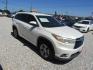 2014 White Toyota Highlander LE FWD V6 (5TDZKRFH9ES) with an 3.5L V6 DOHC 24V engine, Automatic transmission, located at 15016 S Hwy 231, Midland City, AL, 36350, (334) 983-3001, 31.306210, -85.495277 - Photo#0