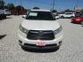 2014 White Toyota Highlander LE FWD V6 (5TDZKRFH9ES) with an 3.5L V6 DOHC 24V engine, Automatic transmission, located at 15016 S Hwy 231, Midland City, AL, 36350, (334) 983-3001, 31.306210, -85.495277 - Photo#1