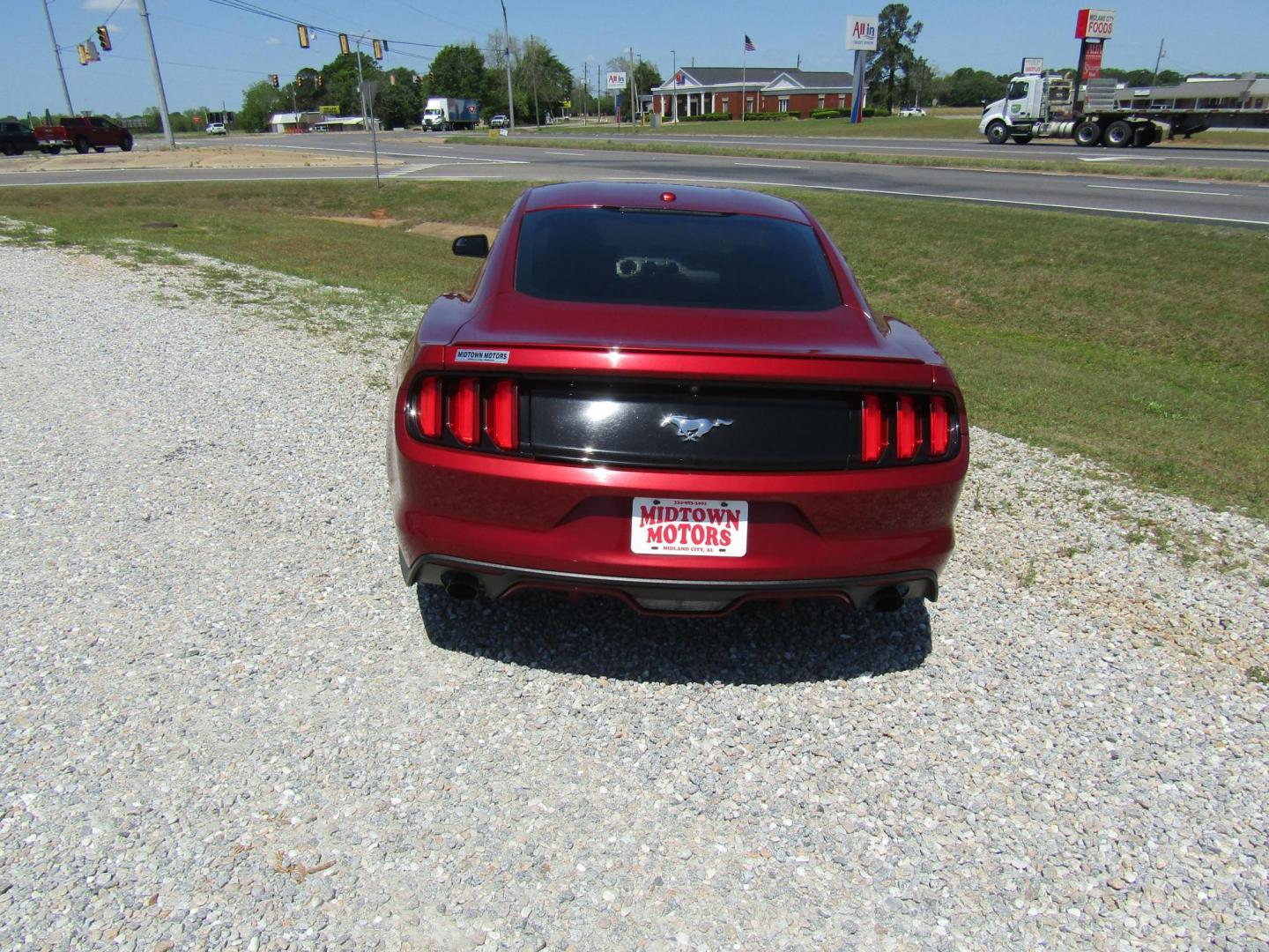 2017 Red Ford Mustang EcoBoost Coupe (1FA6P8TH8H5) with an 2.3L L4 DOHC 16V engine, Automatic transmission, located at 15016 S Hwy 231, Midland City, AL, 36350, (334) 983-3001, 31.306210, -85.495277 - Photo#5