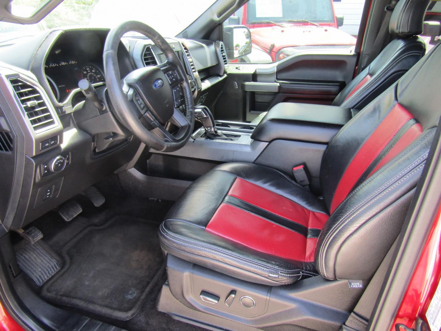 2017 Red Ford F-150 XLT SuperCrew 5.5-ft. Bed 2WD (1FTEW1CG7HK) with an 3.5L V6 TURBO engine, Automatic transmission, located at 15016 S Hwy 231, Midland City, AL, 36350, (334) 983-3001, 31.306210, -85.495277 - Photo#1