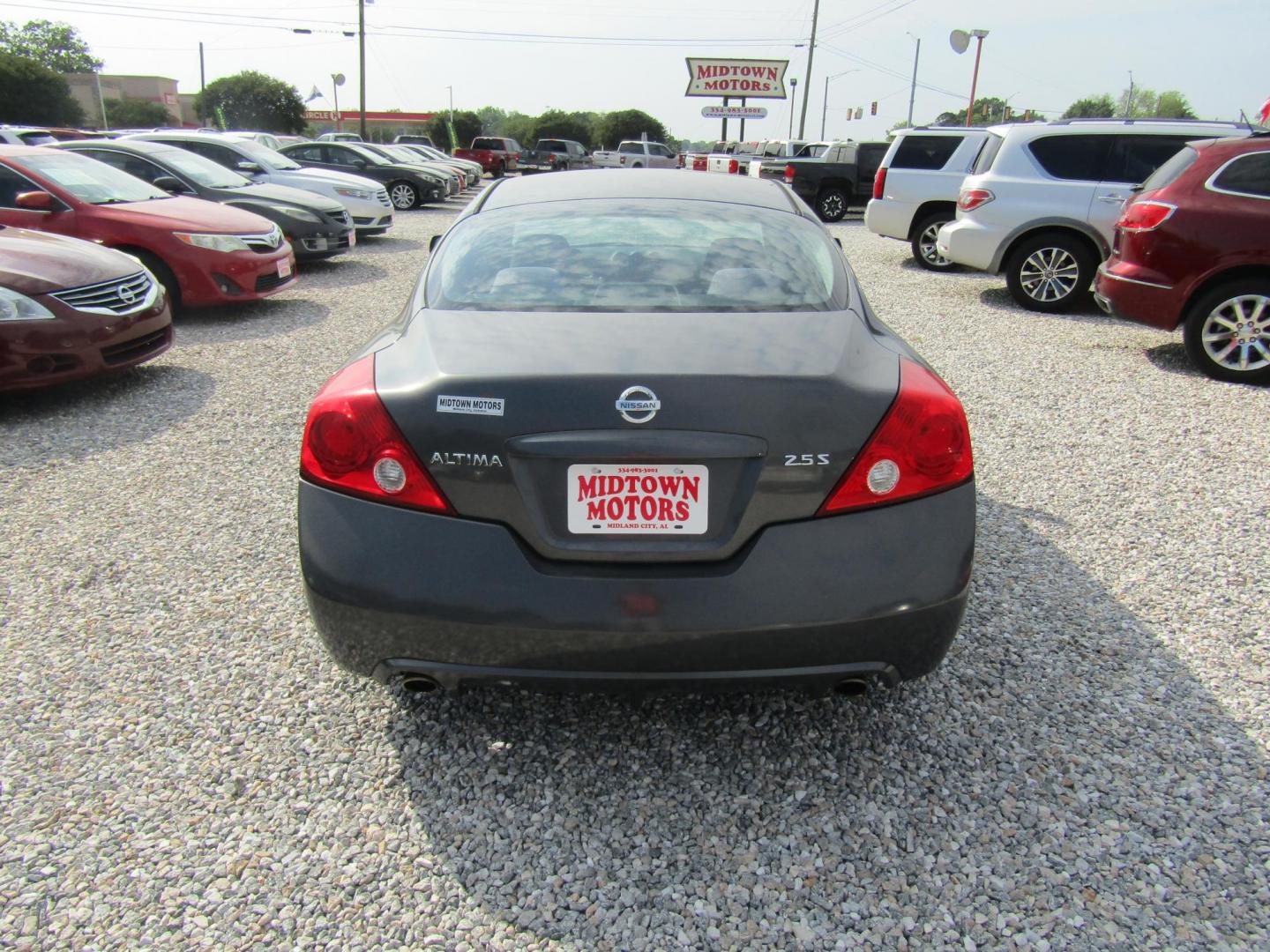 2013 Gray Nissan Altima 2.5 S CVT Coupe (1N4AL2EP4DC) with an 2.5L L4 DOHC 16V engine, Automatic transmission, located at 15016 S Hwy 231, Midland City, AL, 36350, (334) 983-3001, 31.306210, -85.495277 - Photo#7