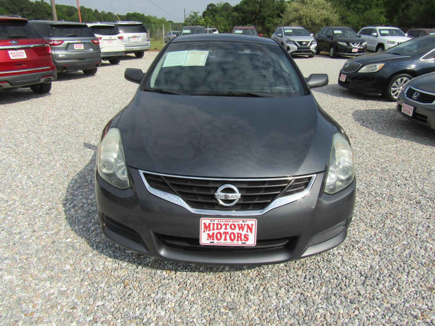 2013 Gray Nissan Altima 2.5 S CVT Coupe (1N4AL2EP4DC) with an 2.5L L4 DOHC 16V engine, Automatic transmission, located at 15016 S Hwy 231, Midland City, AL, 36350, (334) 983-3001, 31.306210, -85.495277 - Photo#1