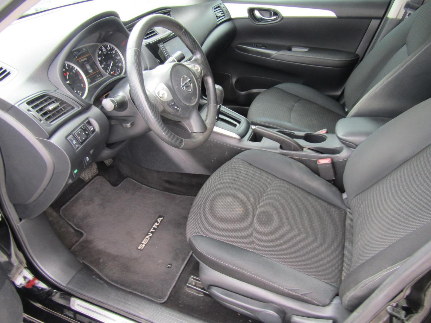2019 Black Nissan Sentra S CVT (3N1AB7AP7KY) with an 1.8L L4 SFI DOHC 16V engine, Automatic transmission, located at 15016 S Hwy 231, Midland City, AL, 36350, (334) 983-3001, 31.306210, -85.495277 - Photo#2