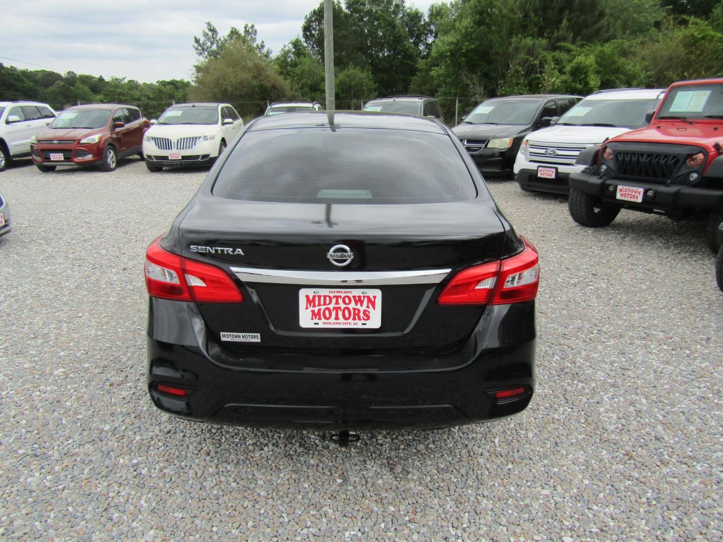2019 Black Nissan Sentra S CVT (3N1AB7AP7KY) with an 1.8L L4 SFI DOHC 16V engine, Automatic transmission, located at 15016 S Hwy 231, Midland City, AL, 36350, (334) 983-3001, 31.306210, -85.495277 - Photo#4