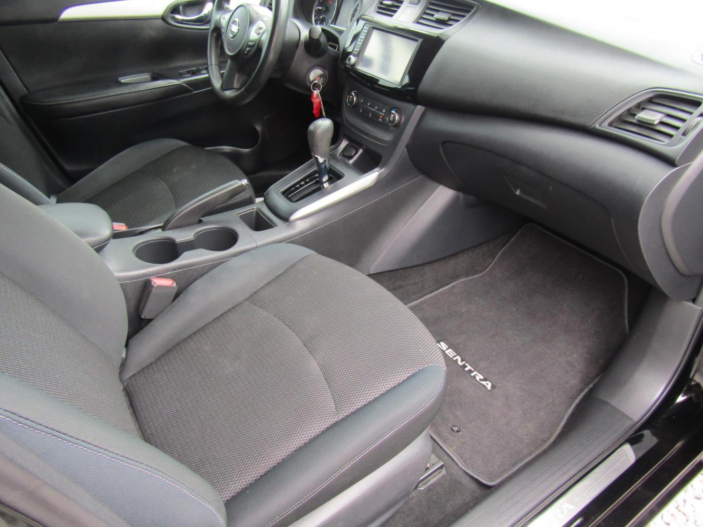 2019 Black Nissan Sentra S CVT (3N1AB7AP7KY) with an 1.8L L4 SFI DOHC 16V engine, Automatic transmission, located at 15016 S Hwy 231, Midland City, AL, 36350, (334) 983-3001, 31.306210, -85.495277 - Photo#7