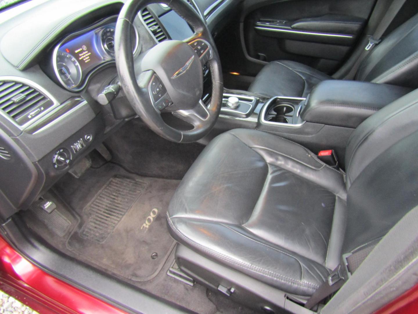 2015 Red Chrysler 300 Limited RWD (2C3CCAAG1FH) with an 3.6L V6 SOHC 24V engine, Automatic transmission, located at 15016 S Hwy 231, Midland City, AL, 36350, (334) 983-3001, 31.306210, -85.495277 - Photo#2