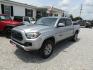 2017 Silver Toyota Tacoma SR5 Double Cab Long Bed V6 6AT 2WD (5TFAZ5CNXHX) with an 3.6L V6 DOHC 24V engine, Automatic transmission, located at 15016 S Hwy 231, Midland City, AL, 36350, (334) 983-3001, 31.306210, -85.495277 - Photo#2
