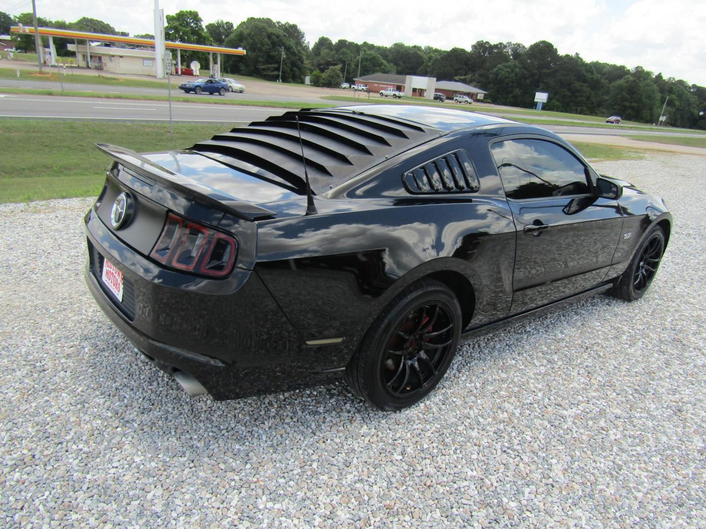 2014 Black Ford Mustang V6 Coupe (1ZVBP8AM1E5) with an 3.7L V6 DOHC 24V engine, Automatic transmission, located at 15016 S Hwy 231, Midland City, AL, 36350, (334) 983-3001, 31.306210, -85.495277 - Photo#5