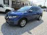 2017 Blue Nissan Rogue SV 2WD (5N1AT2MT7HC) with an 2.5L L4 DOHC 16V engine, Automatic transmission, located at 15016 S Hwy 231, Midland City, AL, 36350, (334) 983-3001, 31.306210, -85.495277 - Photo#0