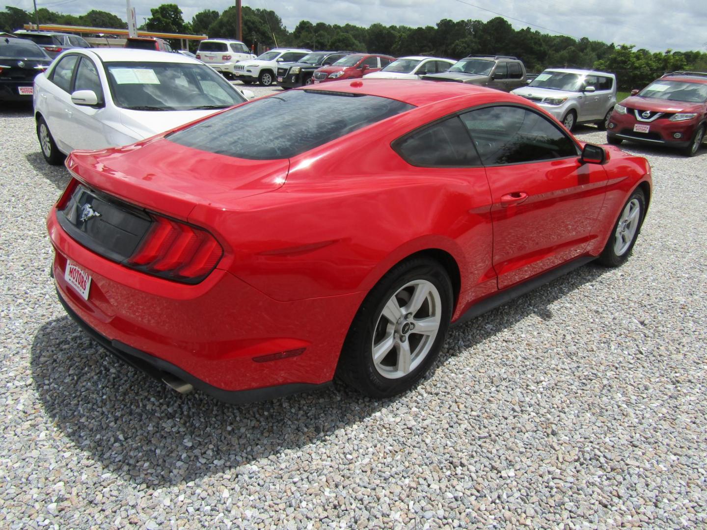 2019 Red Ford Mustang EcoBoost Coupe (1FA6P8TH7K5) with an 2.3L L4 DOHC 16V engine, Automatic transmission, located at 15016 S Hwy 231, Midland City, AL, 36350, (334) 983-3001, 31.306210, -85.495277 - Photo#6