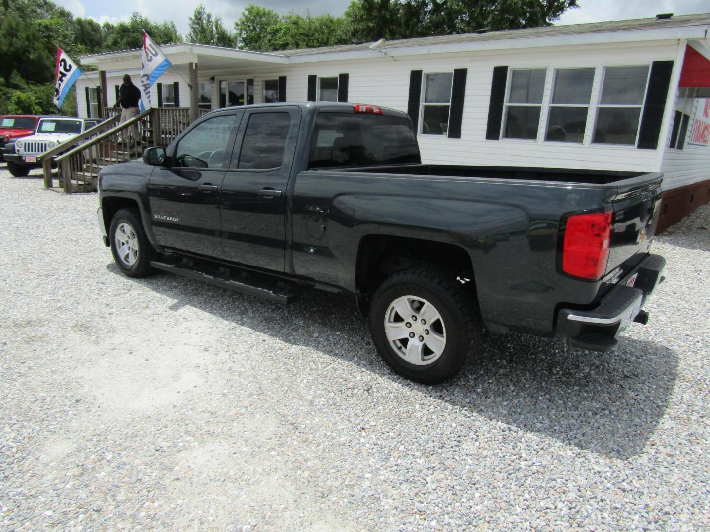 2019 Black Chevrolet Silverado 1500 Work Truck Double Cab 2WD (2GCRCPECXK1) with an 5.3L V8 OHV 16V engine, Automatic transmission, located at 15016 S Hwy 231, Midland City, AL, 36350, (334) 983-3001, 31.306210, -85.495277 - Photo#5