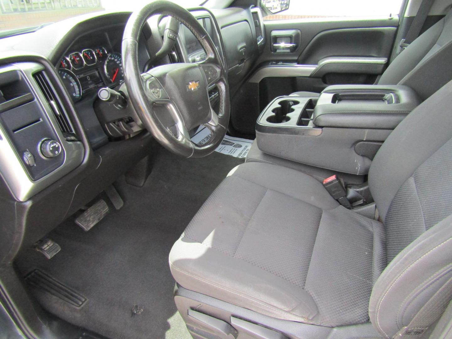 2019 Black Chevrolet Silverado 1500 Work Truck Double Cab 2WD (2GCRCPECXK1) with an 5.3L V8 OHV 16V engine, Automatic transmission, located at 15016 S Hwy 231, Midland City, AL, 36350, (334) 983-3001, 31.306210, -85.495277 - Photo#3