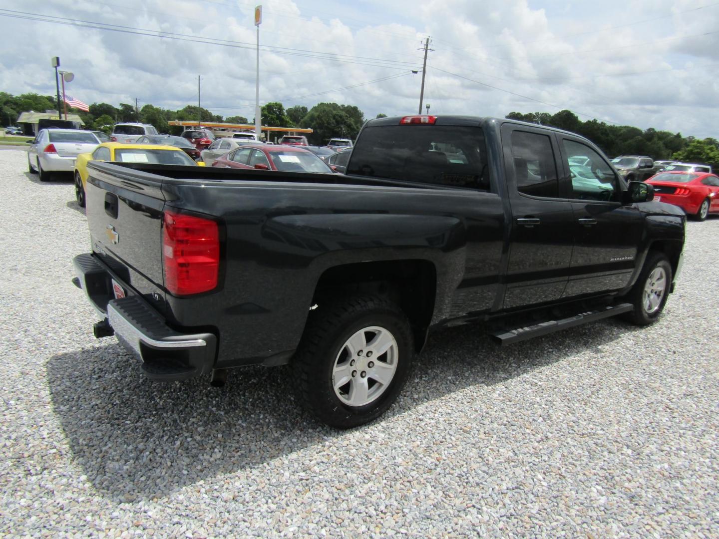 2019 Black Chevrolet Silverado 1500 Work Truck Double Cab 2WD (2GCRCPECXK1) with an 5.3L V8 OHV 16V engine, Automatic transmission, located at 15016 S Hwy 231, Midland City, AL, 36350, (334) 983-3001, 31.306210, -85.495277 - Photo#7