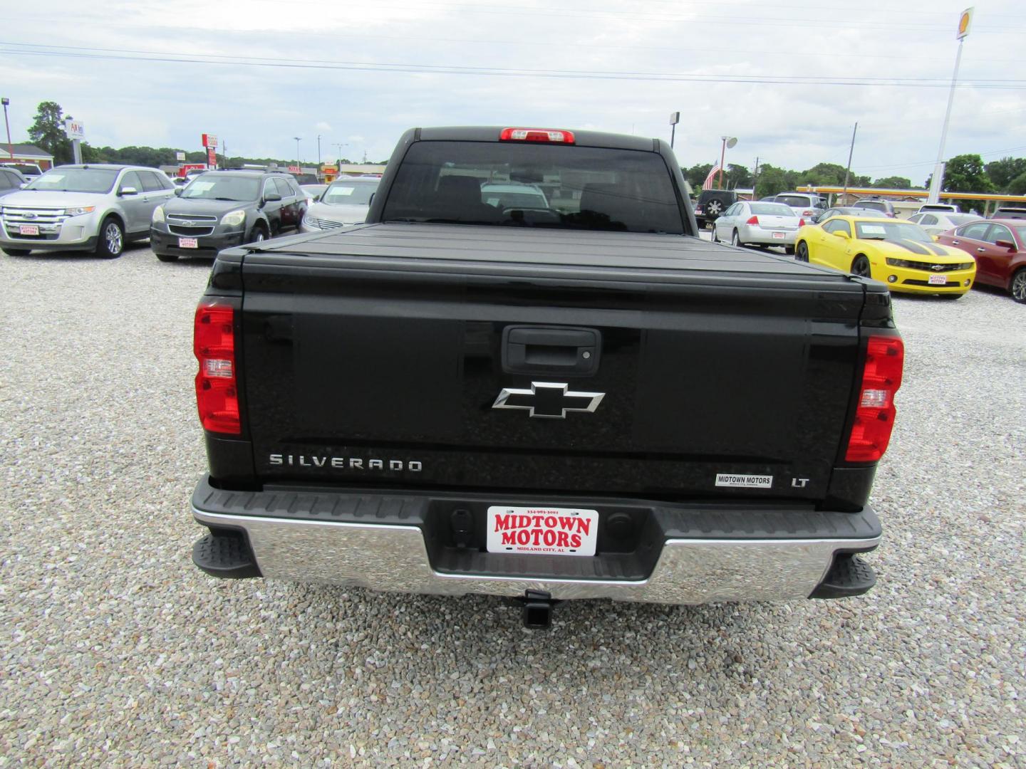 2015 Black Chevrolet Silverado 1500 LT Double Cab 2WD (1GCRCRECXFZ) with an 5.3L V8 OHV 16V engine, Automatic transmission, located at 15016 S Hwy 231, Midland City, AL, 36350, (334) 983-3001, 31.306210, -85.495277 - Photo#6