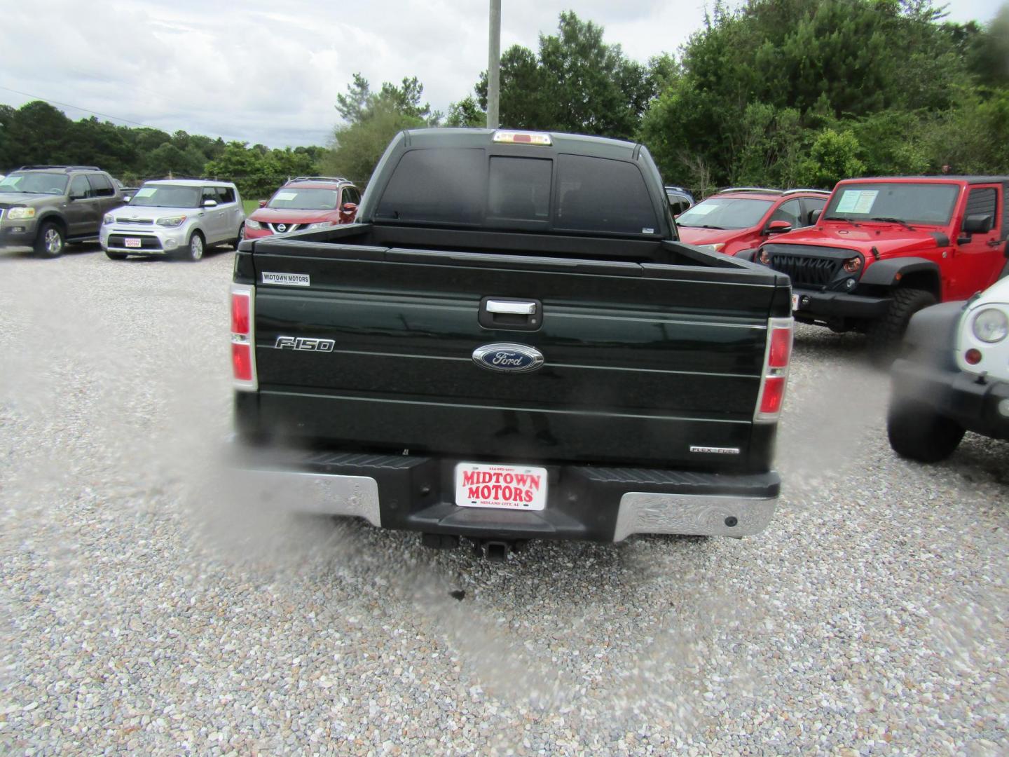 2014 DK GREEN Ford F-150 FX2 SuperCrew 5.5-ft. Bed 2WD (1FTFW1CFXEF) with an 5.0L V8 engine, Automatic transmission, located at 15016 S Hwy 231, Midland City, AL, 36350, (334) 983-3001, 31.306210, -85.495277 - Photo#5