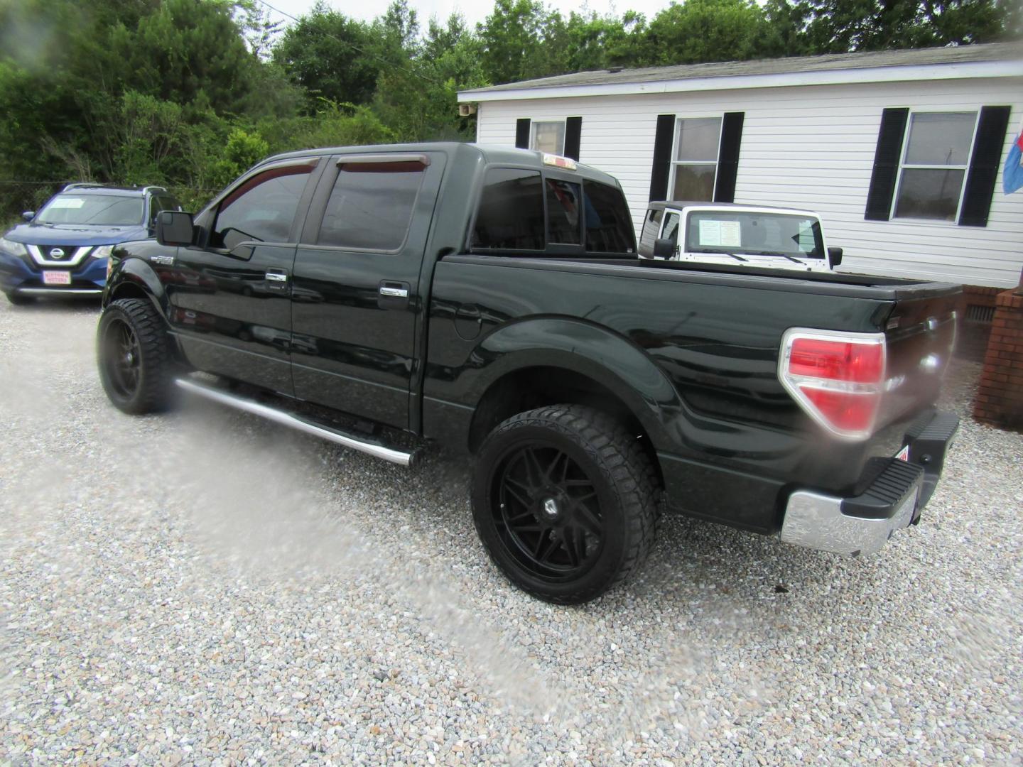 2014 DK GREEN Ford F-150 FX2 SuperCrew 5.5-ft. Bed 2WD (1FTFW1CFXEF) with an 5.0L V8 engine, Automatic transmission, located at 15016 S Hwy 231, Midland City, AL, 36350, (334) 983-3001, 31.306210, -85.495277 - Photo#4