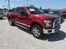 2015 Red Ford F-150 Lariat SuperCab 6.5-ft. Bed 4WD (1FTEX1EP1FF) with an 2.7L V6 DOHC 24V engine, Automatic transmission, located at 15016 S Hwy 231, Midland City, AL, 36350, (334) 983-3001, 31.306210, -85.495277 - Photo#0