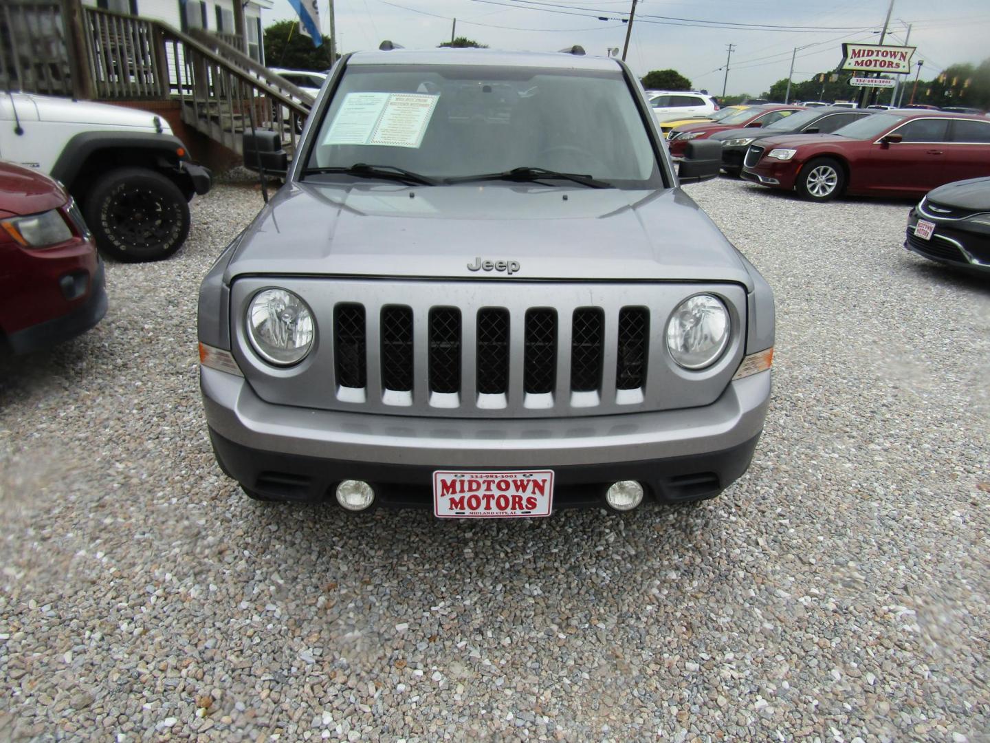 2016 Silver Jeep Patriot Sport 2WD (1C4NJPBA7GD) with an 2.0L L4 DOHC 16V engine, Automatic transmission, located at 15016 S Hwy 231, Midland City, AL, 36350, (334) 983-3001, 31.306210, -85.495277 - Photo#1
