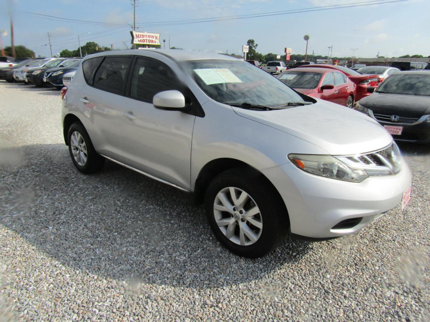 2014 Gray Nissan Murano S (JN8AZ1MU8EW) with an 3.5L V6 DOHC 24V engine, Automatic transmission, located at 15016 S Hwy 231, Midland City, AL, 36350, (334) 983-3001, 31.306210, -85.495277 - Photo#0