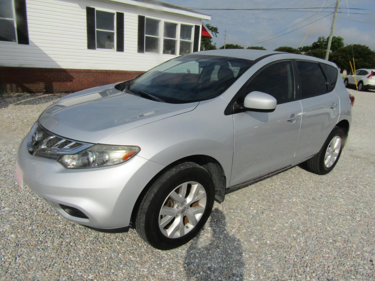 2014 Gray Nissan Murano S (JN8AZ1MU8EW) with an 3.5L V6 DOHC 24V engine, Automatic transmission, located at 15016 S Hwy 231, Midland City, AL, 36350, (334) 983-3001, 31.306210, -85.495277 - Photo#2