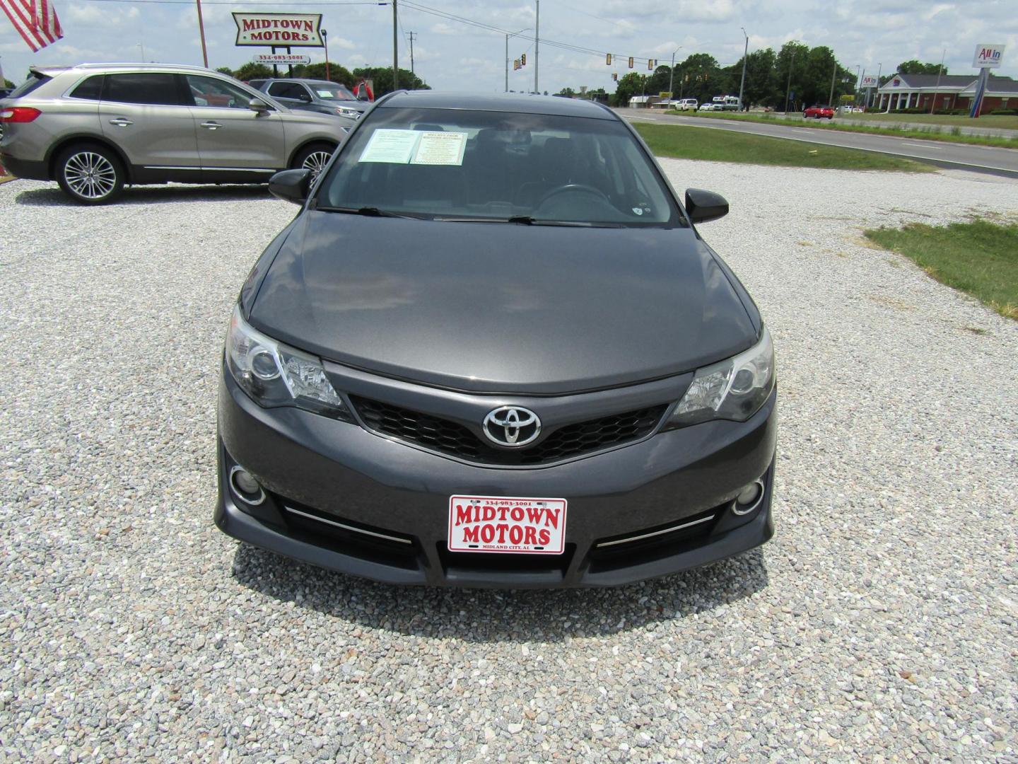 2012 Gray Toyota Camry SE (4T1BF1FK6CU) with an 2.5L L4 DOHC 16V engine, Automatic transmission, located at 15016 S Hwy 231, Midland City, AL, 36350, (334) 983-3001, 31.306210, -85.495277 - Photo#1