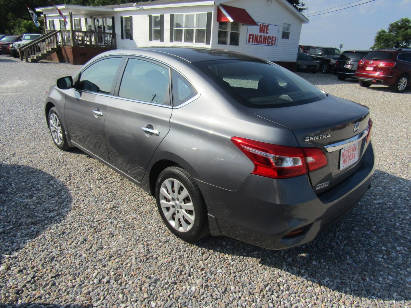 2018 Gray Nissan Sentra S CVT (3N1AB7AP5JY) with an 1.8L L4 SFI DOHC 16V engine, Automatic transmission, located at 15016 S Hwy 231, Midland City, AL, 36350, (334) 983-3001, 31.306210, -85.495277- Photo#5