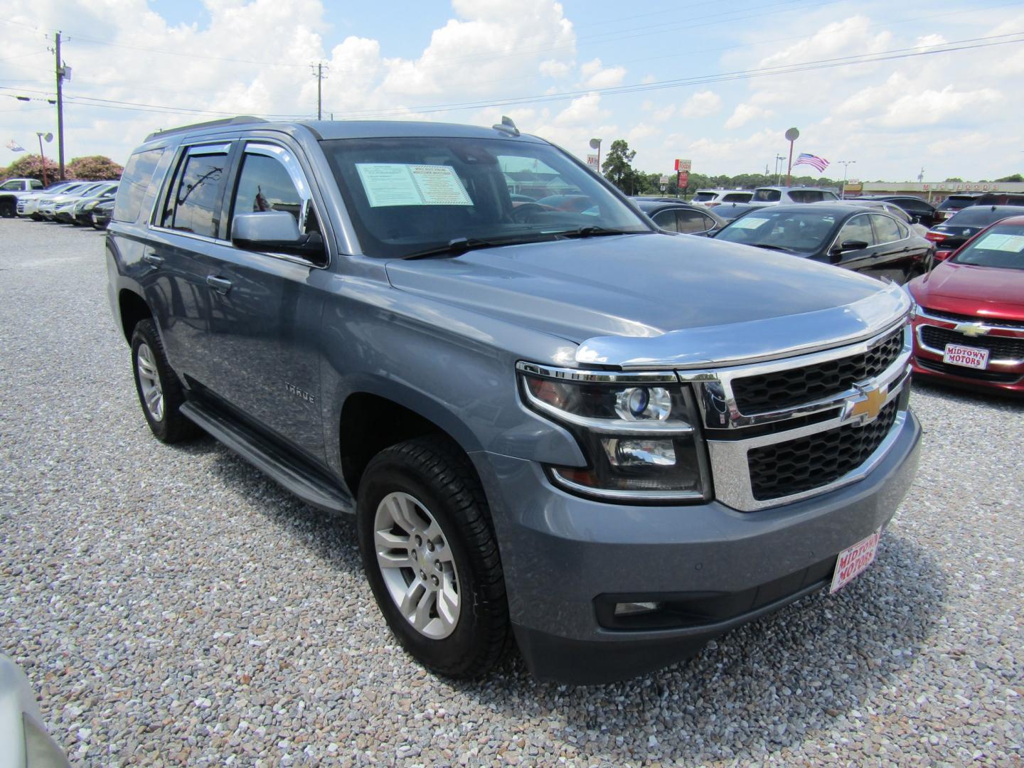 2016 Blue Chevrolet Tahoe LT 2WD (1GNSCBKC4GR) with an 5.3L V8 OHV 16V engine, Automatic transmission, located at 15016 S Hwy 231, Midland City, AL, 36350, (334) 983-3001, 31.306210, -85.495277- Photo#0