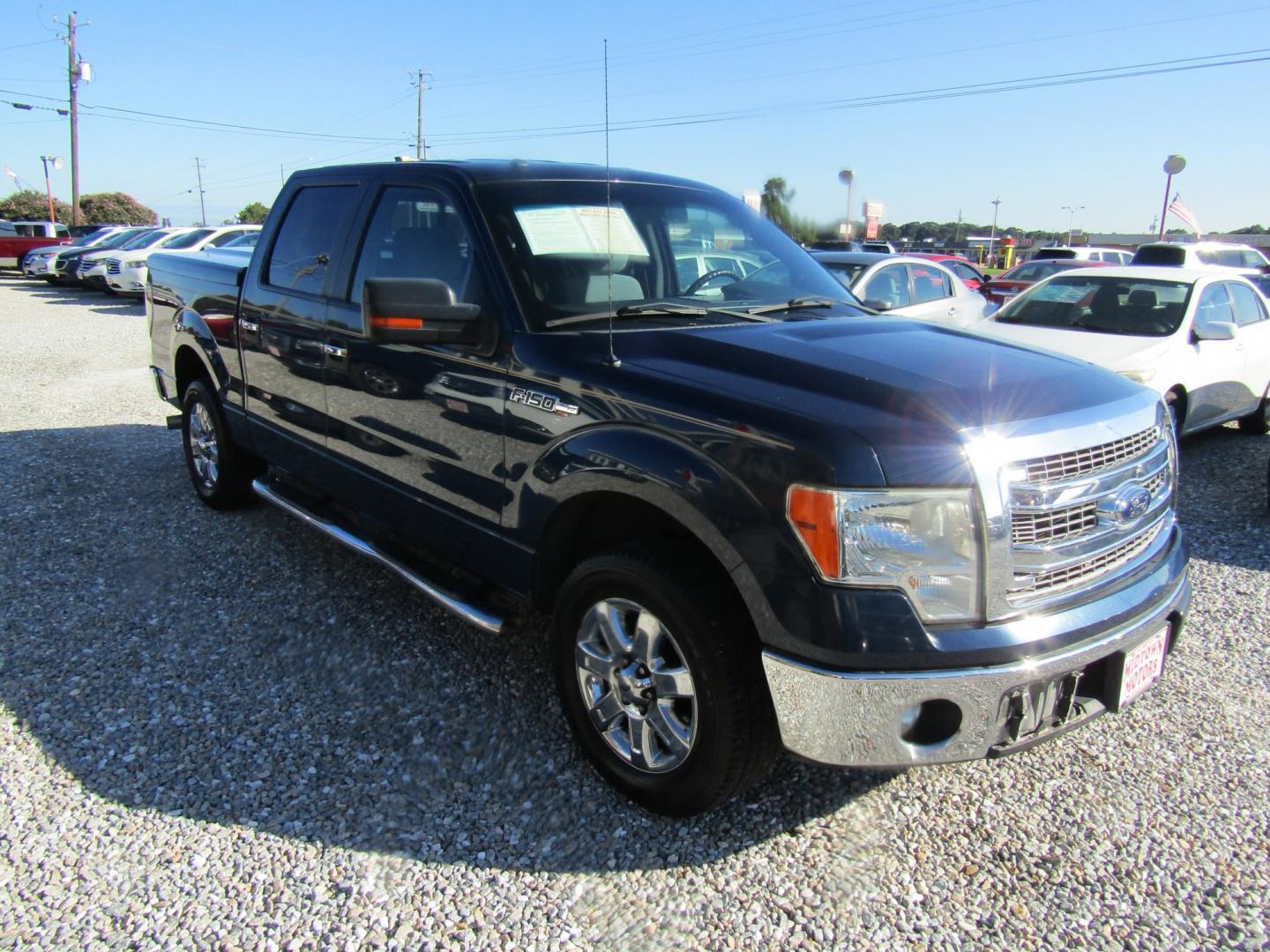 2014 Blue Ford F-150 FX2 SuperCrew 5.5-ft. Bed 2WD (1FTFW1CF8EF) with an 5.0L V8 engine, Automatic transmission, located at 15016 S Hwy 231, Midland City, AL, 36350, (334) 983-3001, 31.306210, -85.495277- Photo#0